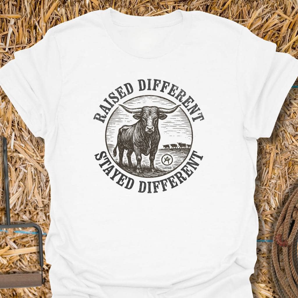 Printify T-Shirt White / S Raised Different Tee