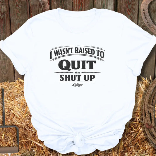 Printify T-Shirt White / S Raised Tee