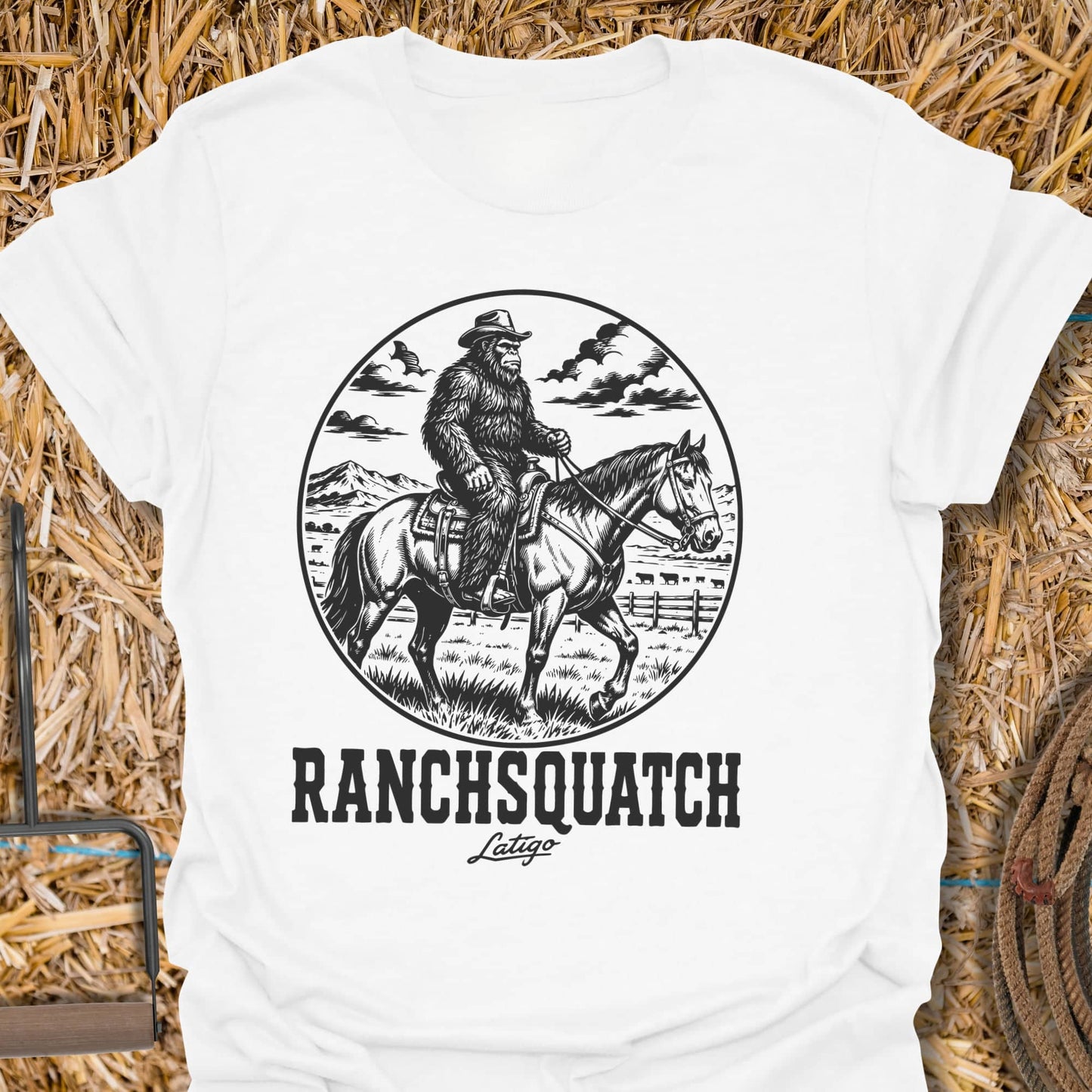 Printify T-Shirt White / S Ranchsquatch Tee