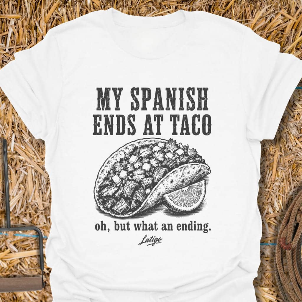 Printify T-Shirt White / S Taco Love Tee