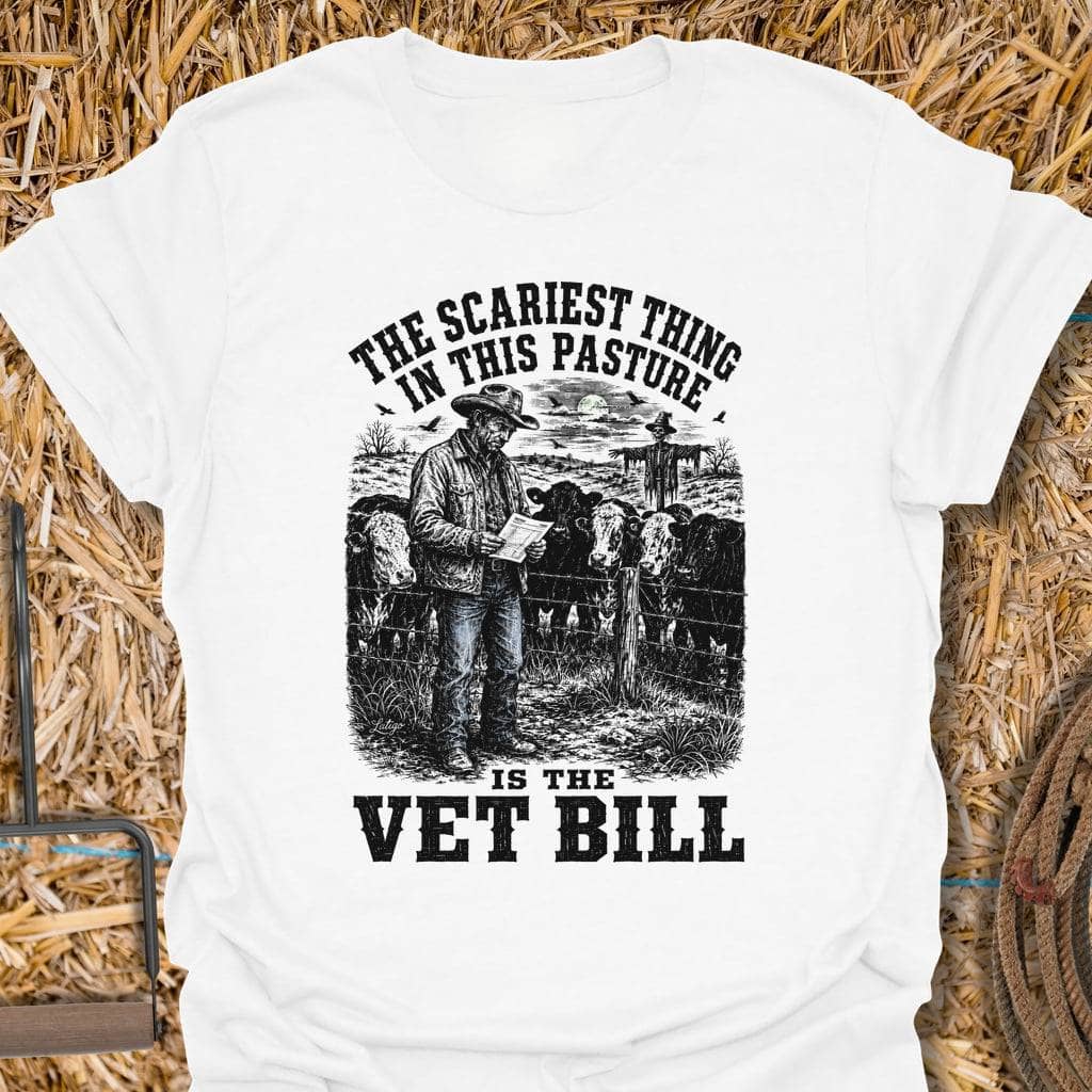 Printify T-Shirt White / S Vet Bill Tee