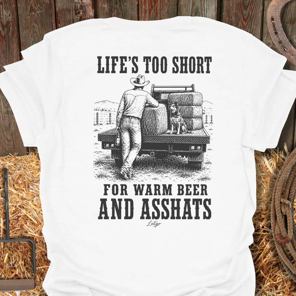 Printify T-Shirt White / S Warm Beer Tee