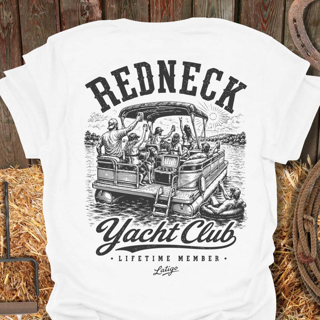Printify T-Shirt White / S Yacht Club Tee