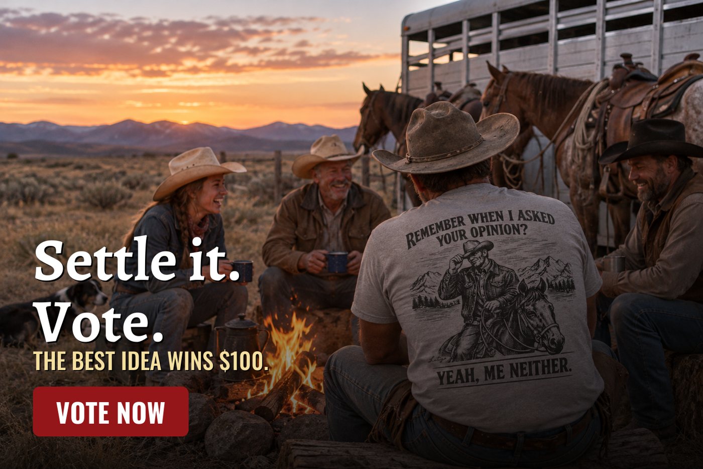 Vote for your favorite Latigo design. The best idea wins $100.