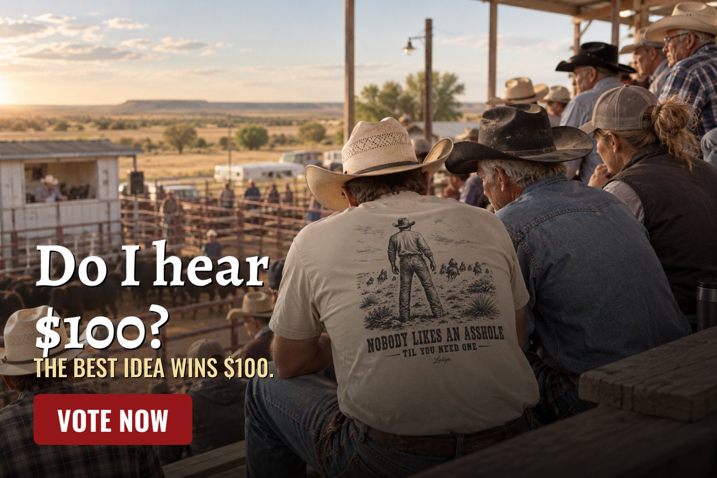 Vote for your favorite Latigo design. The best idea wins $100.