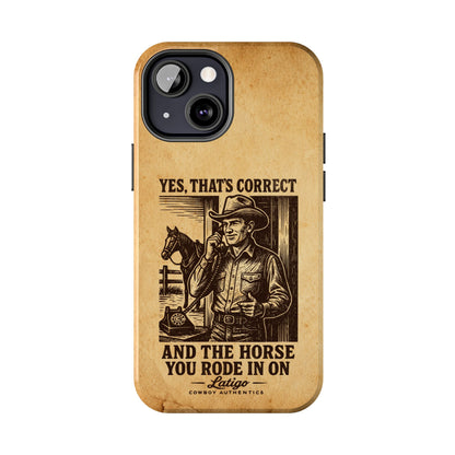 Correct Tough Phone Case