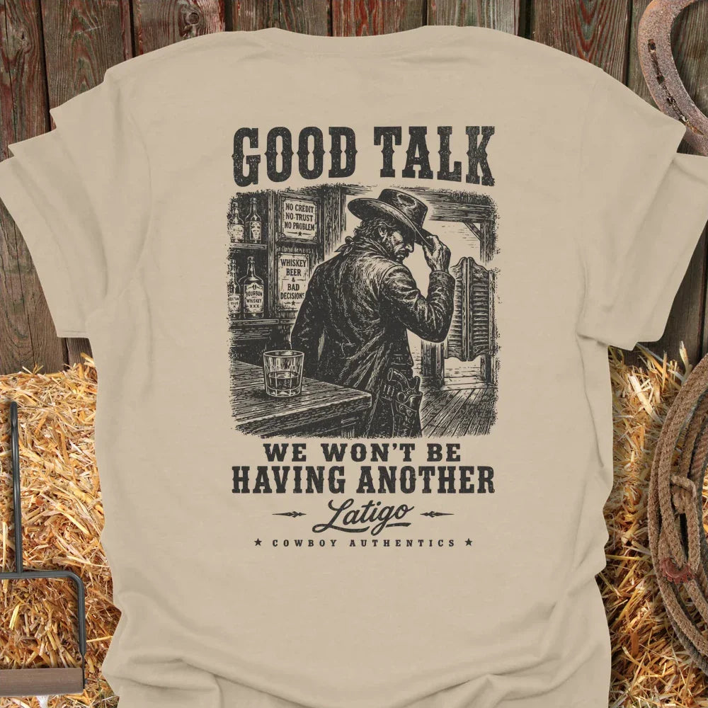 Good Talk Tee - Sand