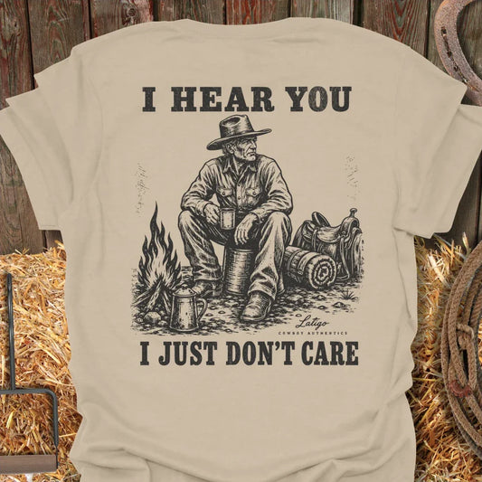 I Hear You Tee - Sand