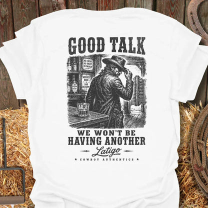 Good Talk Tee - White