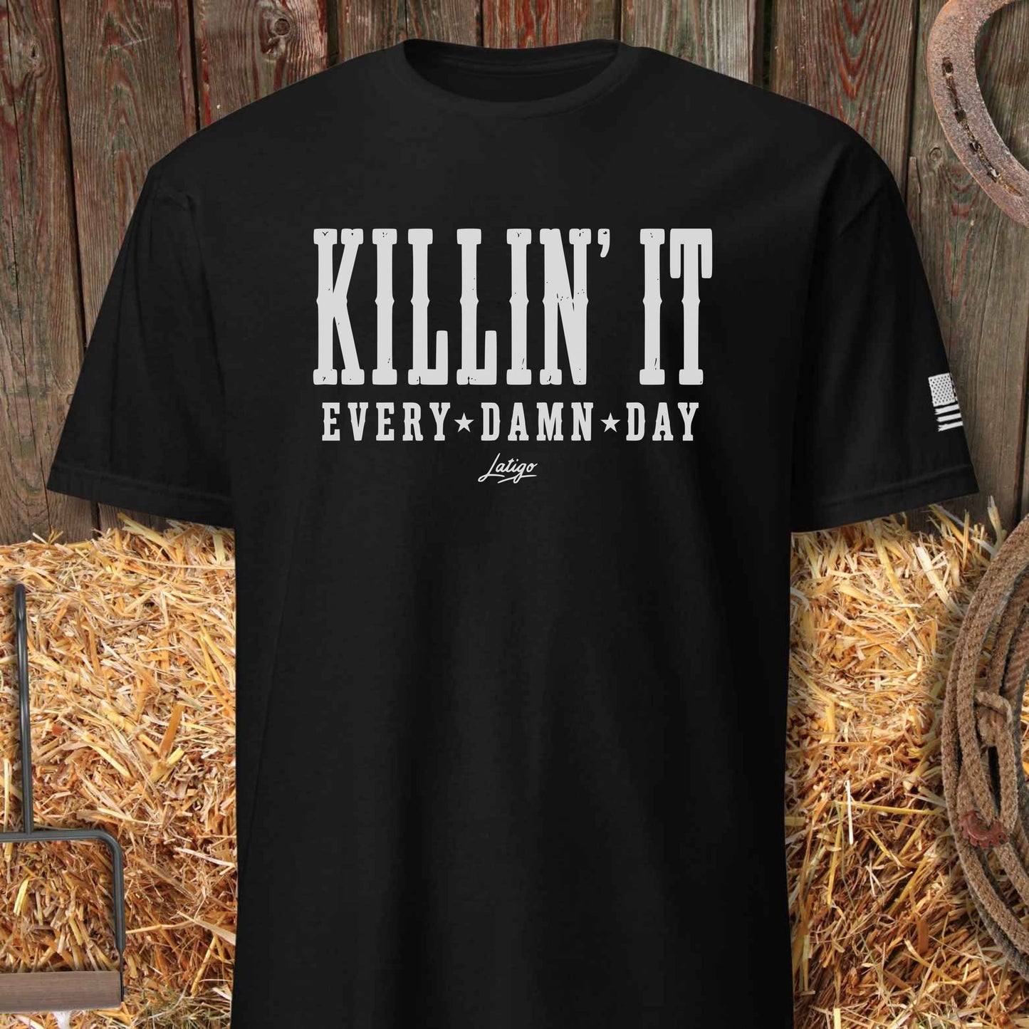 [latigo]black|front|Black
