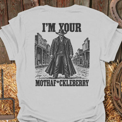 Latigo Cowboy Mothaf*ckleberry Tee T-Shirt S / Ice Grey