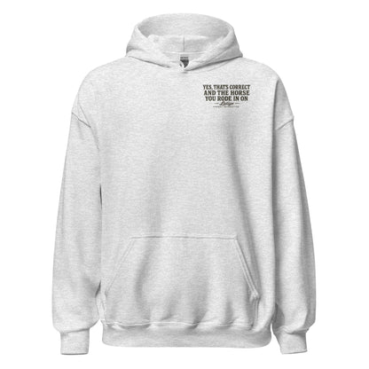 Latigo-Cowboy Authentics Ash / S Correct Unisex Hoodie