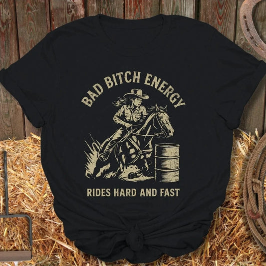 Latigo-Cowboy Authentics Black / S Bad Tee