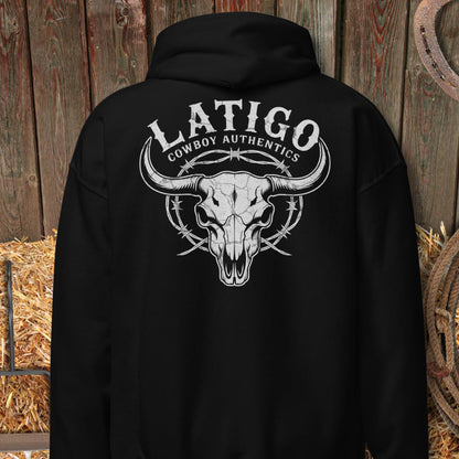 Latigo-Cowboy Authentics Black / S Barbwire Hoodie