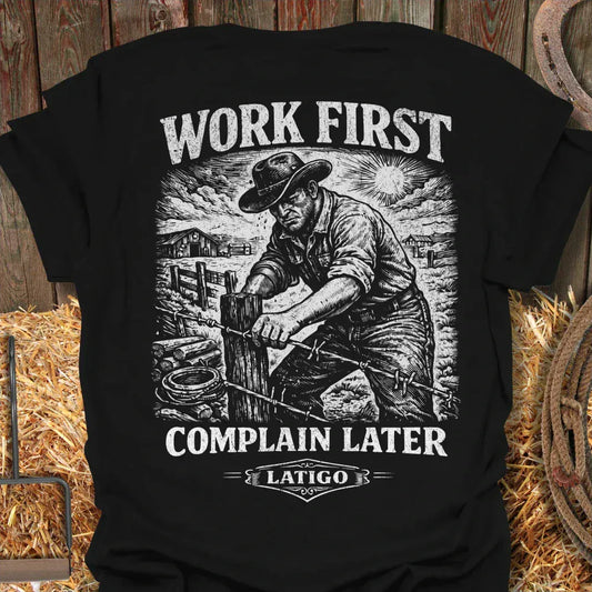 Latigo-Cowboy Authentics Black / S Complain Tee