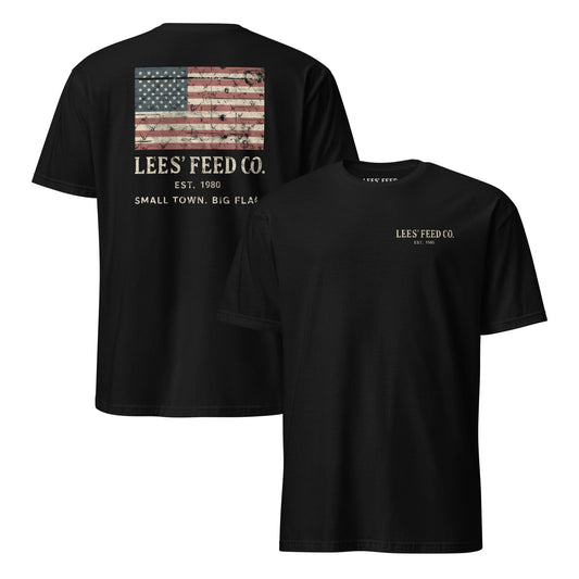 Latigo-Cowboy Authentics Black / S Lees' Feed – Big Flag Tee