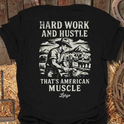 Latigo-Cowboy Authentics Black / S Muscle