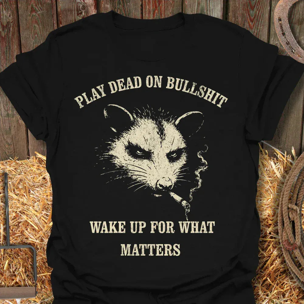 Latigo-Cowboy Authentics Black / S Possum Tee