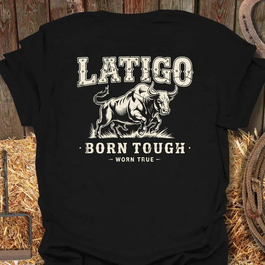 Latigo-Cowboy Authentics Black / S Rivets