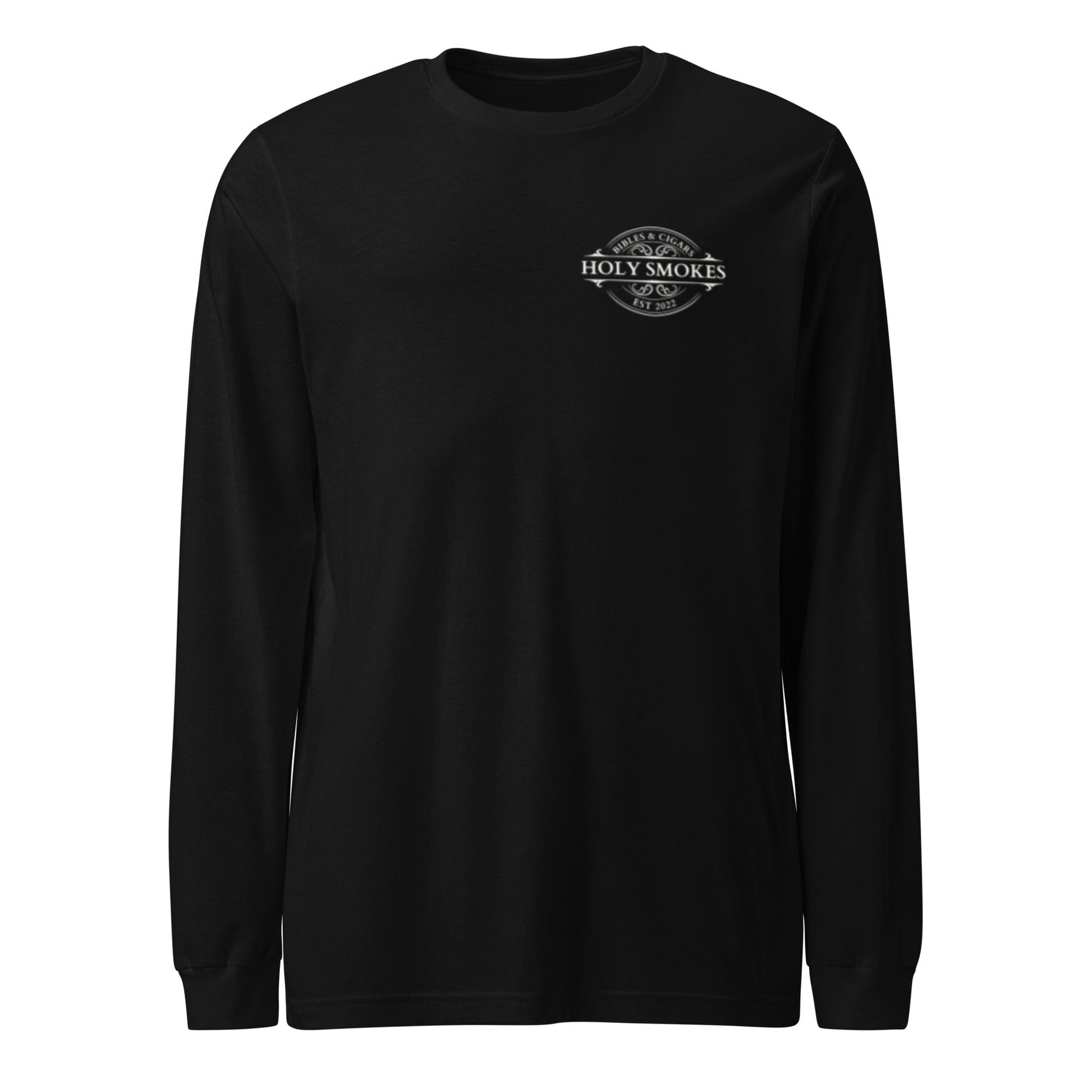 Latigo-Cowboy Authentics Black / XS District Holy Smokes Long Sleeve Tee