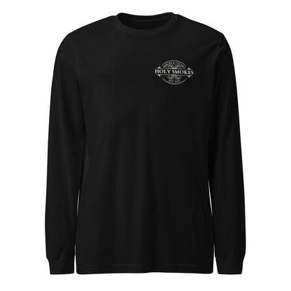 Latigo-Cowboy Authentics Black / XS District Holy Smokes Long Sleeve Tee