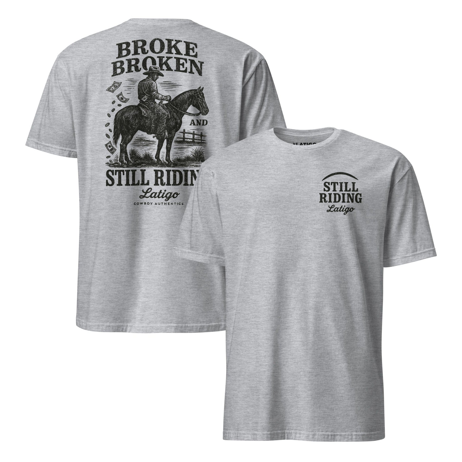 Latigo-Cowboy Authentics Broken Tee