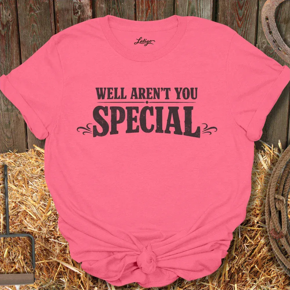 Latigo-Cowboy Authentics Coral Silk / S Aren't You Special Tee