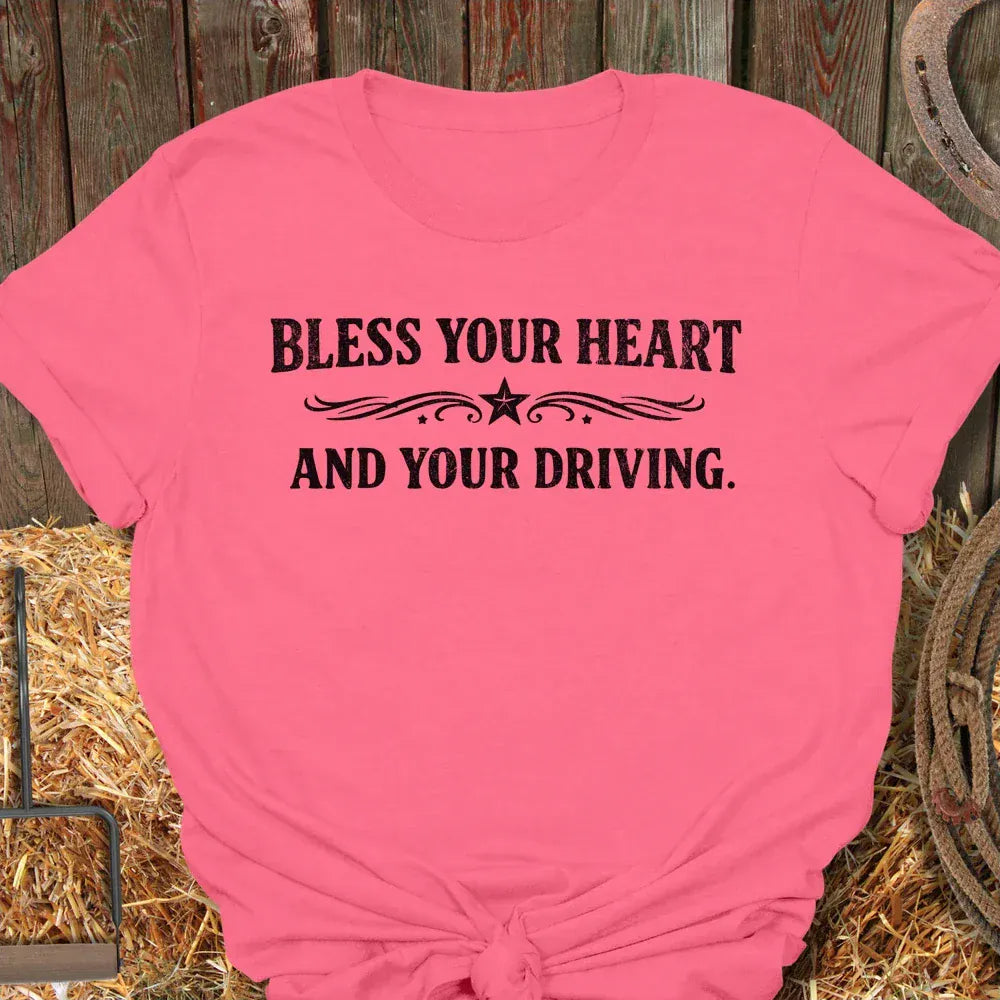 Latigo-Cowboy Authentics Coral Silk / S Blessing Tee