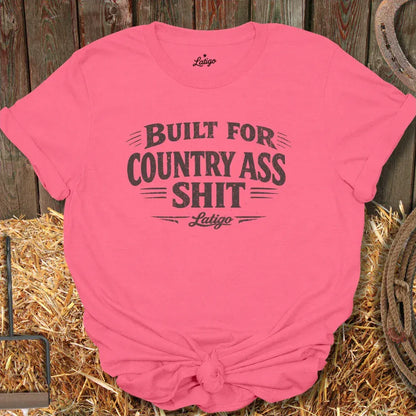 Latigo-Cowboy Authentics Coral Silk / S Built for Country Tee