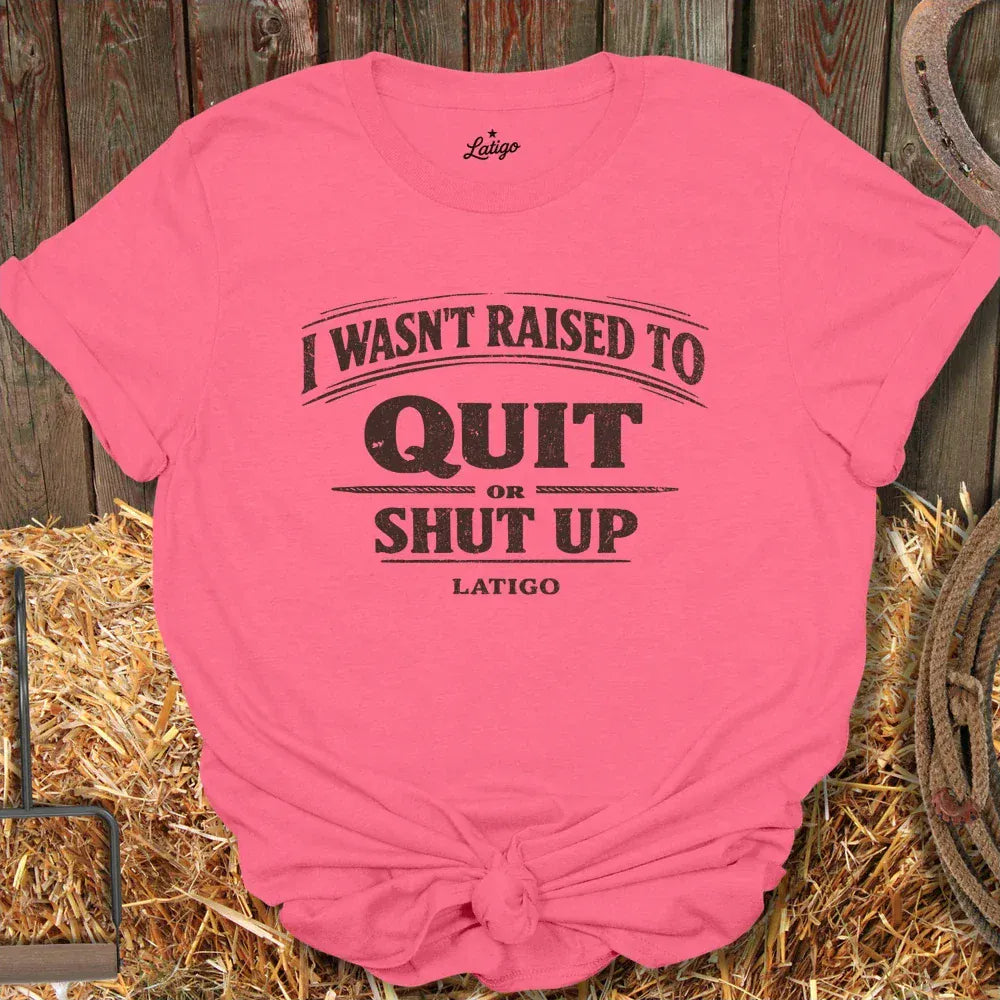 Latigo-Cowboy Authentics Coral Silk / S Raised Tee