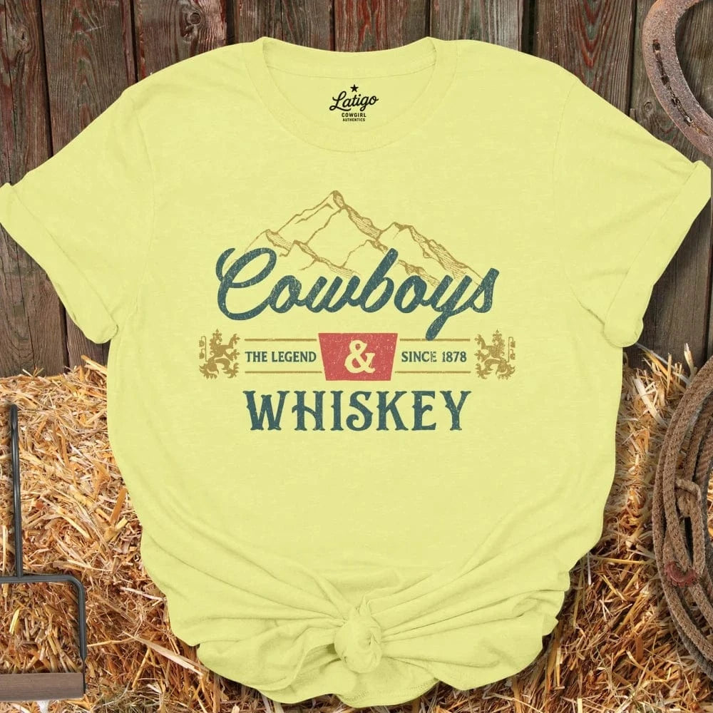 Latigo-Cowboy Authentics Cornsilk / S Cowboys and Whiskey