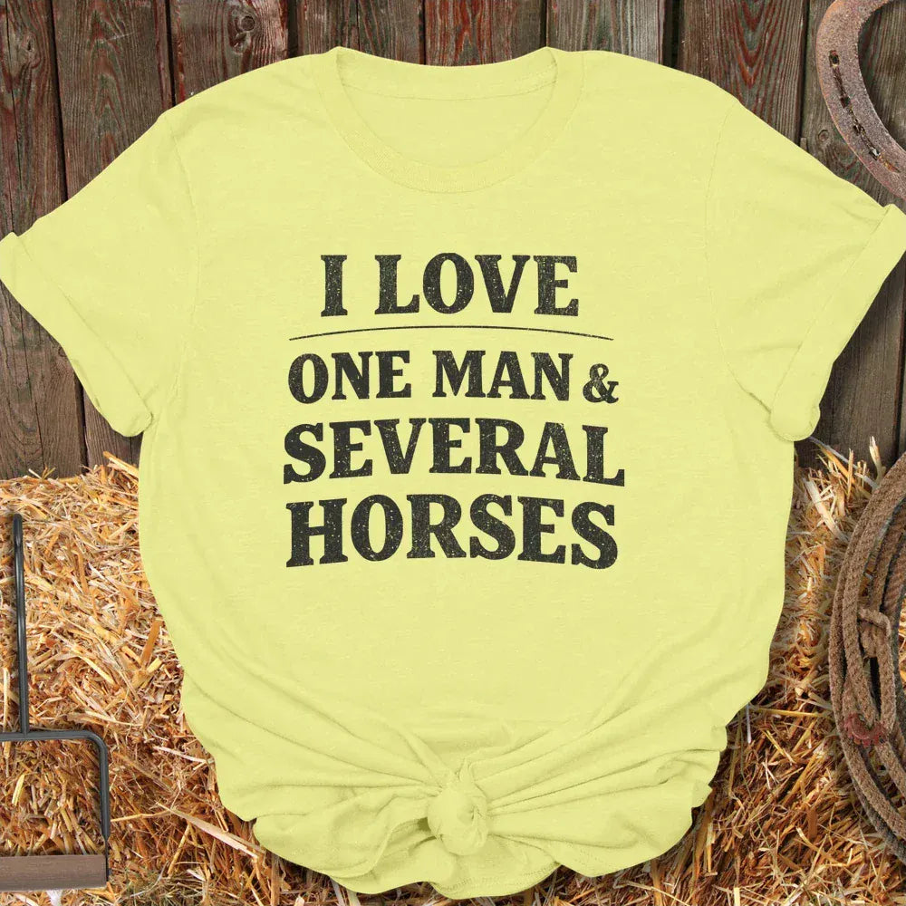 Latigo-Cowboy Authentics Cornsilk / S One Man Tee