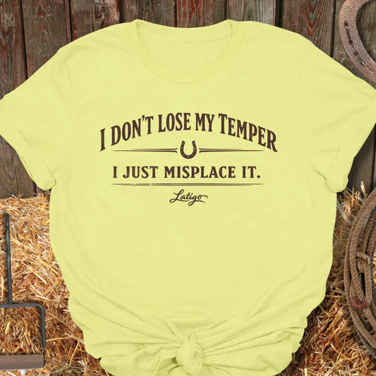 Latigo-Cowboy Authentics Cornsilk / S Temper Tee