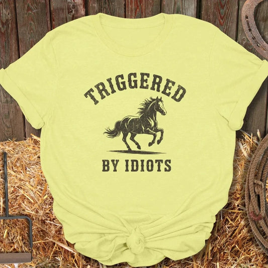 Latigo-Cowboy Authentics Cornsilk / S Triggered Tee