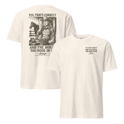 Latigo-Cowboy Authentics Correct Cowgirl Tee
