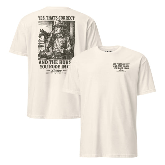 Latigo-Cowboy Authentics Correct Tee