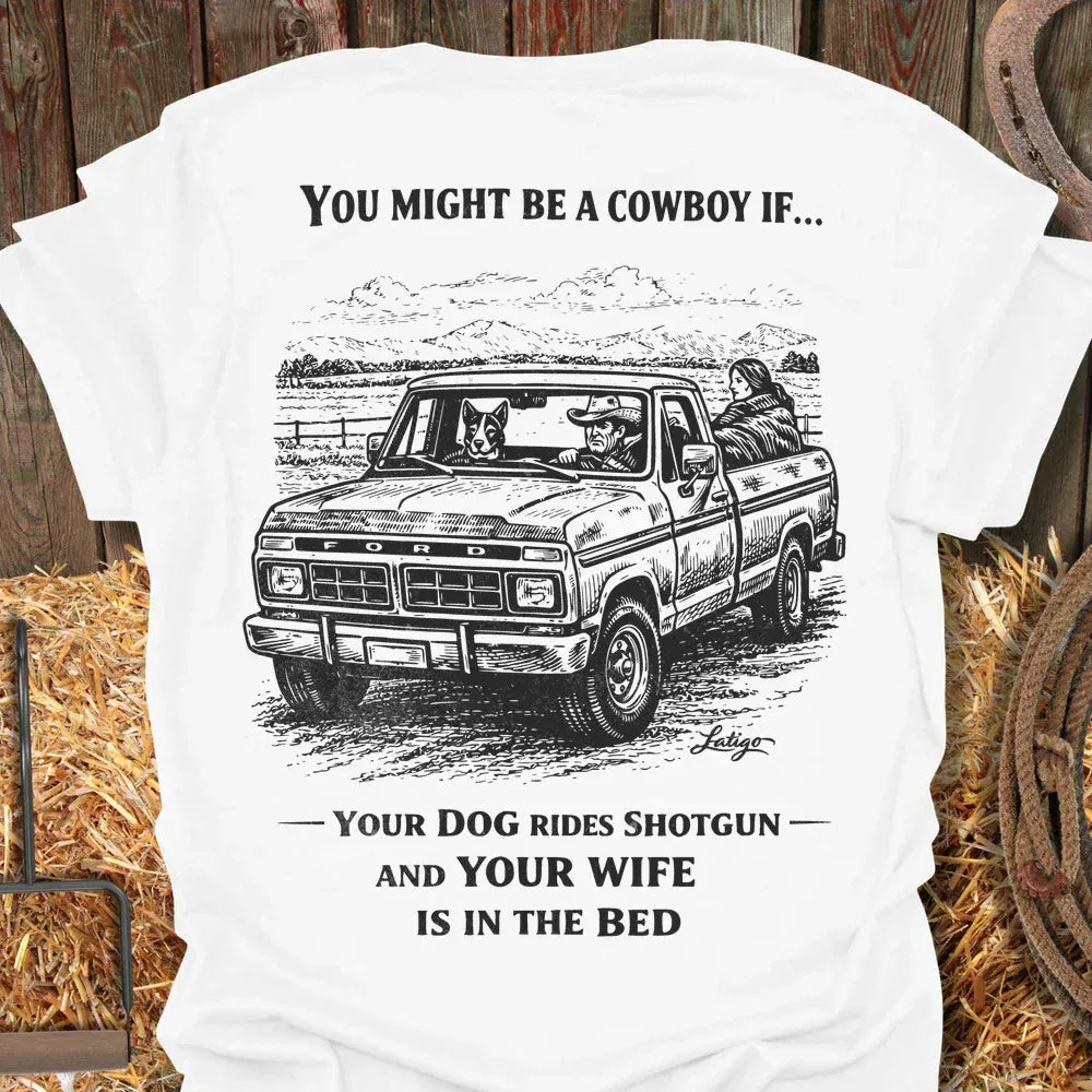 Latigo-Cowboy Authentics Cowboy Wife Tee