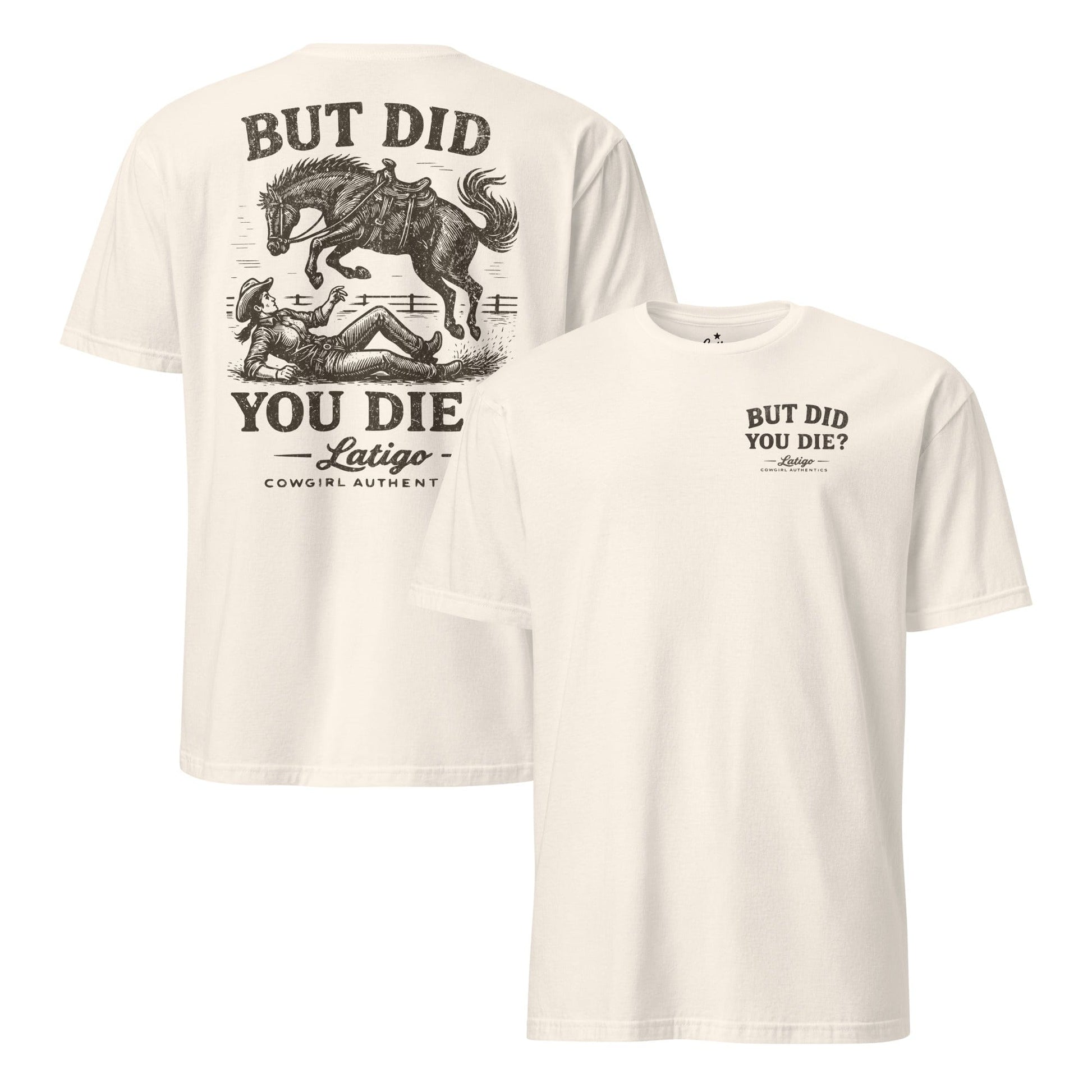 Latigo-Cowboy Authentics Cowgirl Die Tee