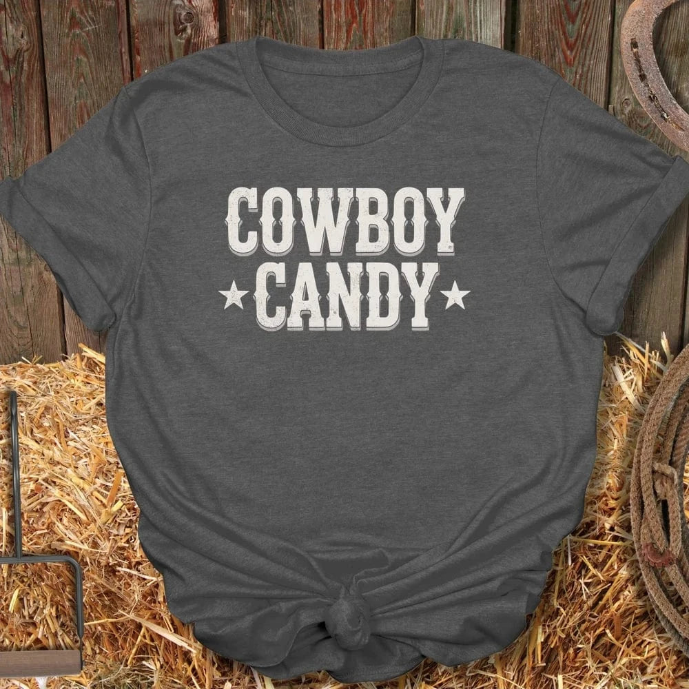 Latigo-Cowboy Authentics Dark Heather / S Candy