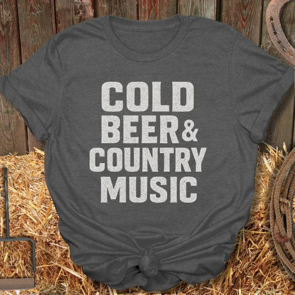 Latigo-Cowboy Authentics Dark Heather / S Cold Beer