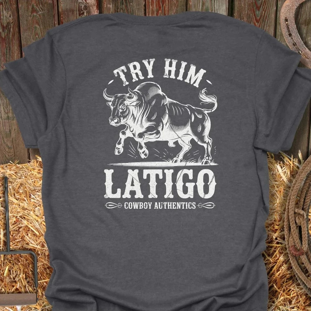 Latigo-Cowboy Authentics Dark Heather / S Try Him