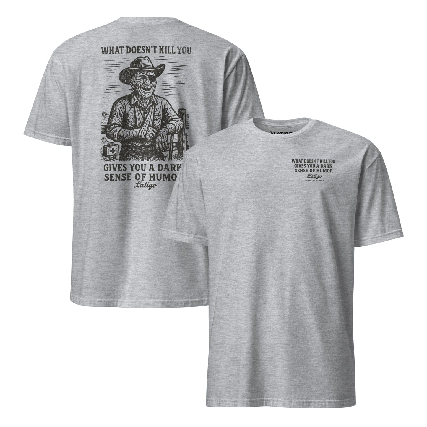 Latigo-Cowboy Authentics Dark Tee