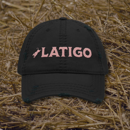 Latigo-Cowboy Authentics Distressed  Cap