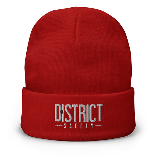 Latigo-Cowboy Authentics District Safety Embroidered Beanie