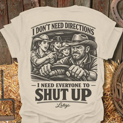 Latigo-Cowboy Authentics Everyone Shut Up Tee