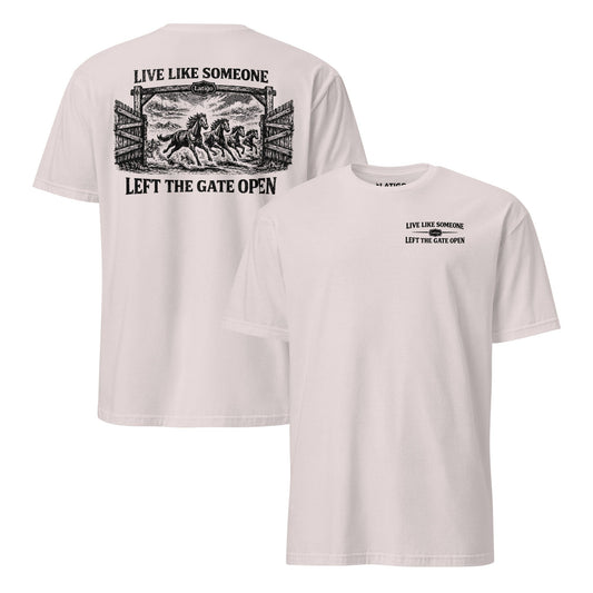 Latigo-Cowboy Authentics Gate Open Tee
