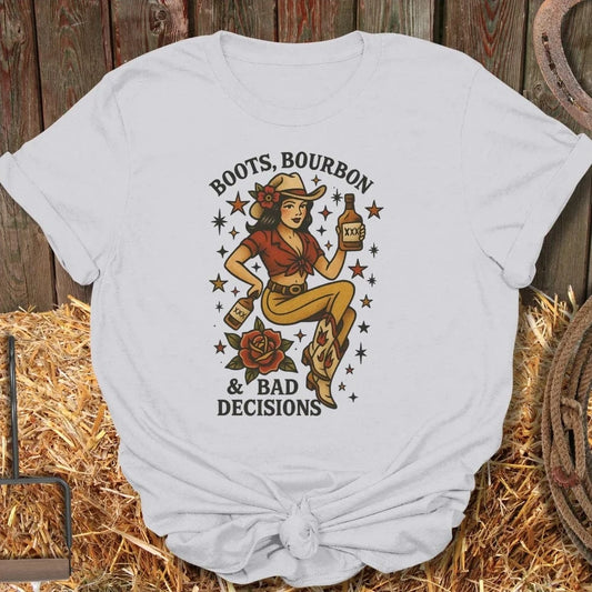 Latigo-Cowboy Authentics Ice Grey / S Bourbon