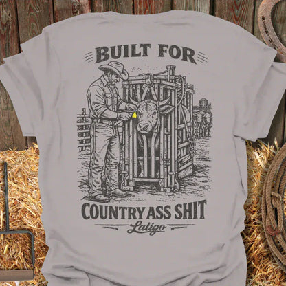 Latigo-Cowboy Authentics Ice Grey / S Built Tee