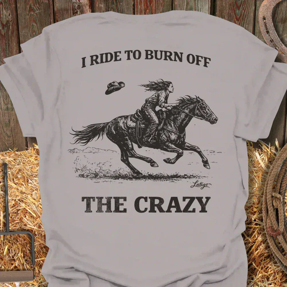 Latigo-Cowboy Authentics Ice Grey / S Burn Off Tee