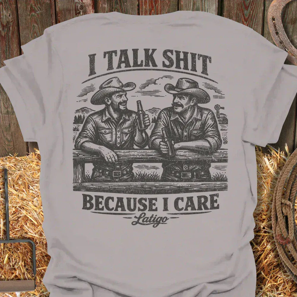 Latigo-Cowboy Authentics Ice Grey / S Care Tee